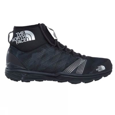 Zapatillas Running The North Face Litewave Ampere II HC Hombre Negras / Camuflaje / Plateadas - Chil